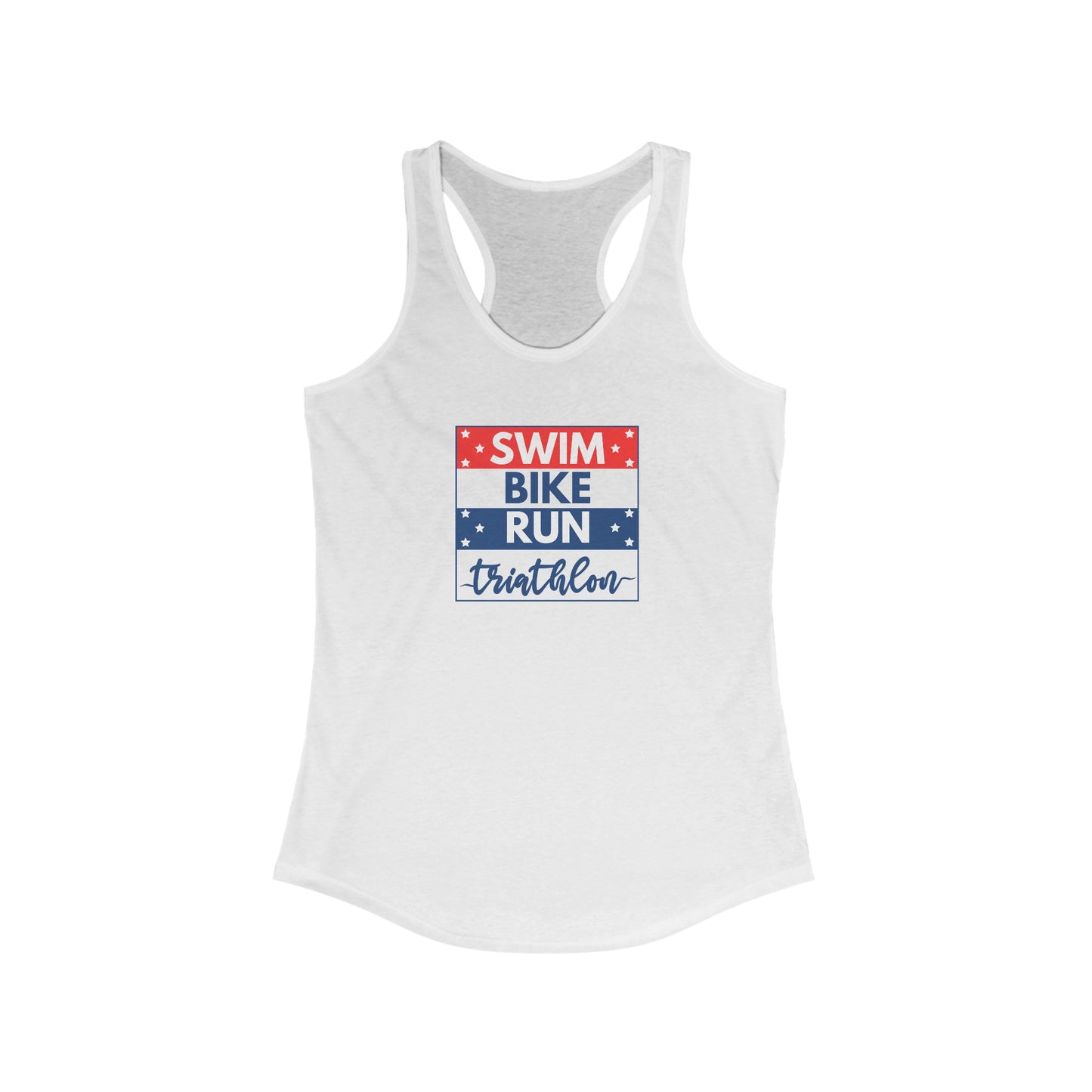 Red, White, & Blue - Women's Racerback Tank