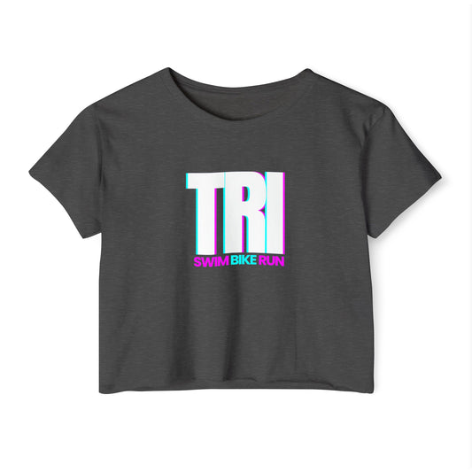 Tri Block - Women's Crop Top